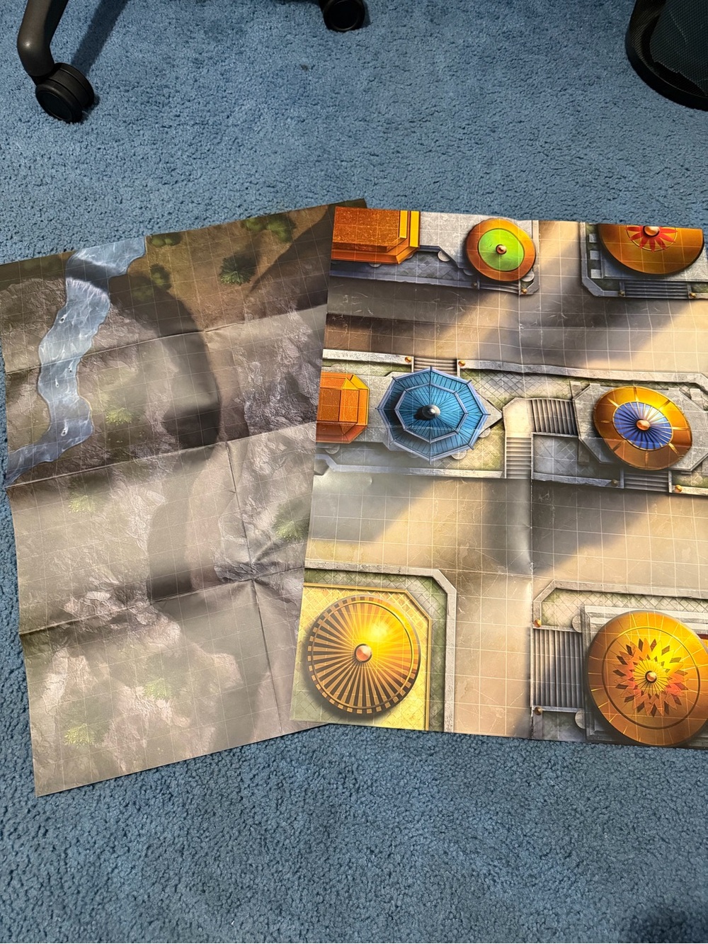 ๐ Five Double-Sided D&D Maps